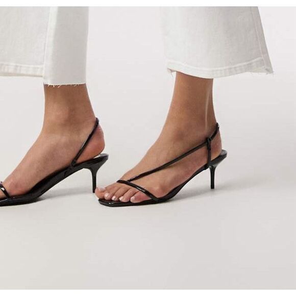 Good American good waist cropped palazzo jeans in white NEW NWT - Picture 3 of 8